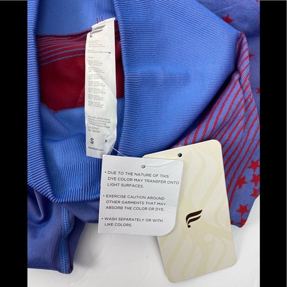 Fabletics Seamless Star Capri Pants Legging‎ sz S - Picture 6 of 7